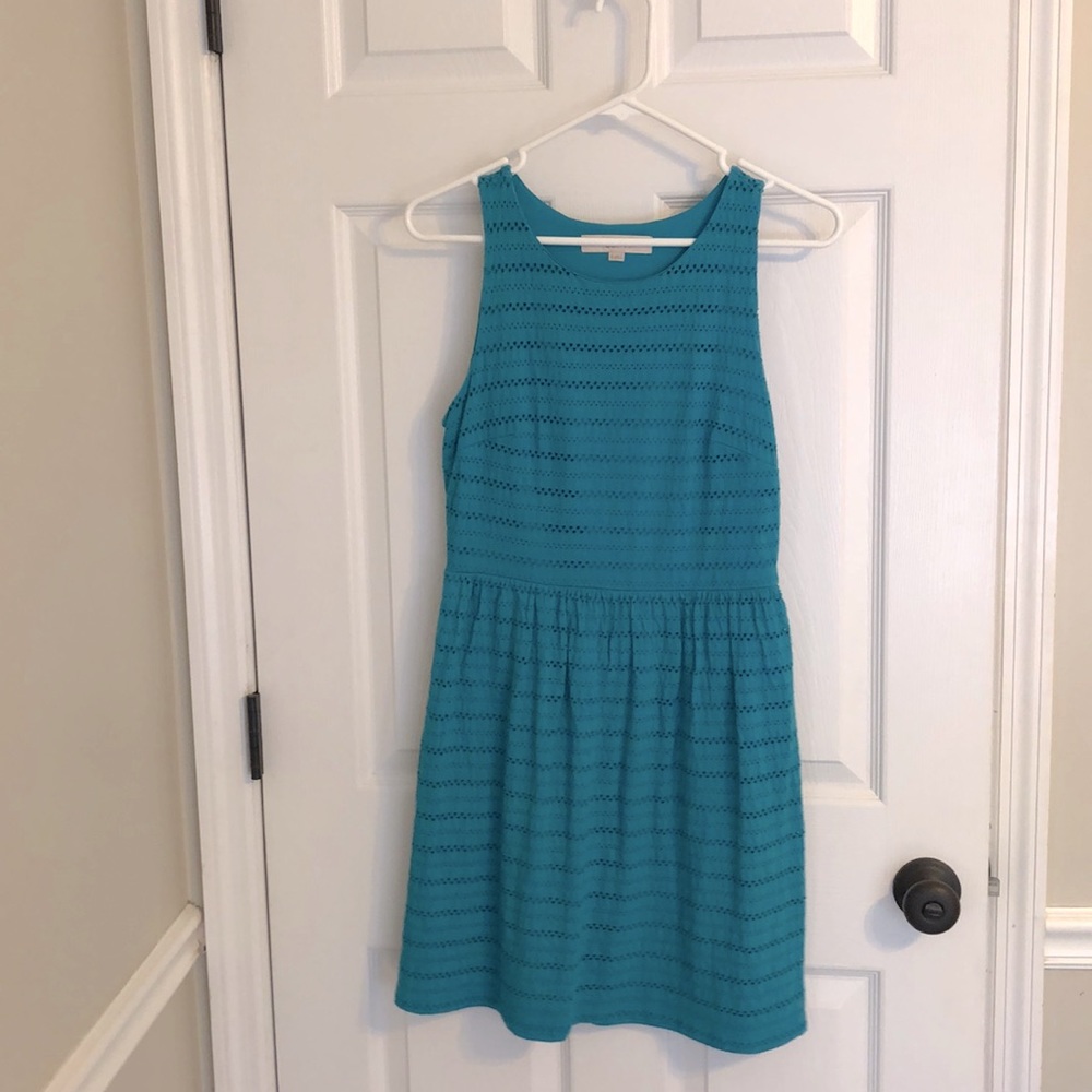 Summer teal dress